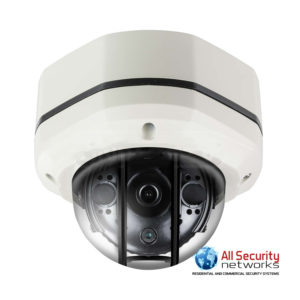 Anti-IR Reflection | 1080P EX-SDI/HD-SDI HAMMER IR IP68 Vandal-Resistant Dome Camera with Fixed Lens, M-Size, DC 12V