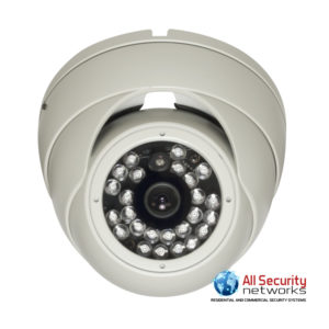 EYEBALL 700TVL(960H) IR Metal Dome Camera w/ Fixed Lens