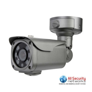 Eyemax | HD-TVI 1080p (2MP) IP68 Outdoor IR Bullet Camera with 6 COB IR, Vafi-Focal Lens, Dual Power