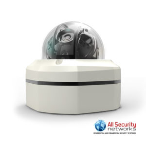 Anti-IR Reflection | 1080P HD-TVI HAMMER IR IP68 Vandal-Resistant Dome Camera with Fixed Lens, M-Size, DC 12V